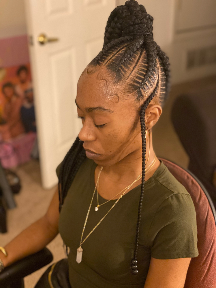 Large Stitch Ponytail