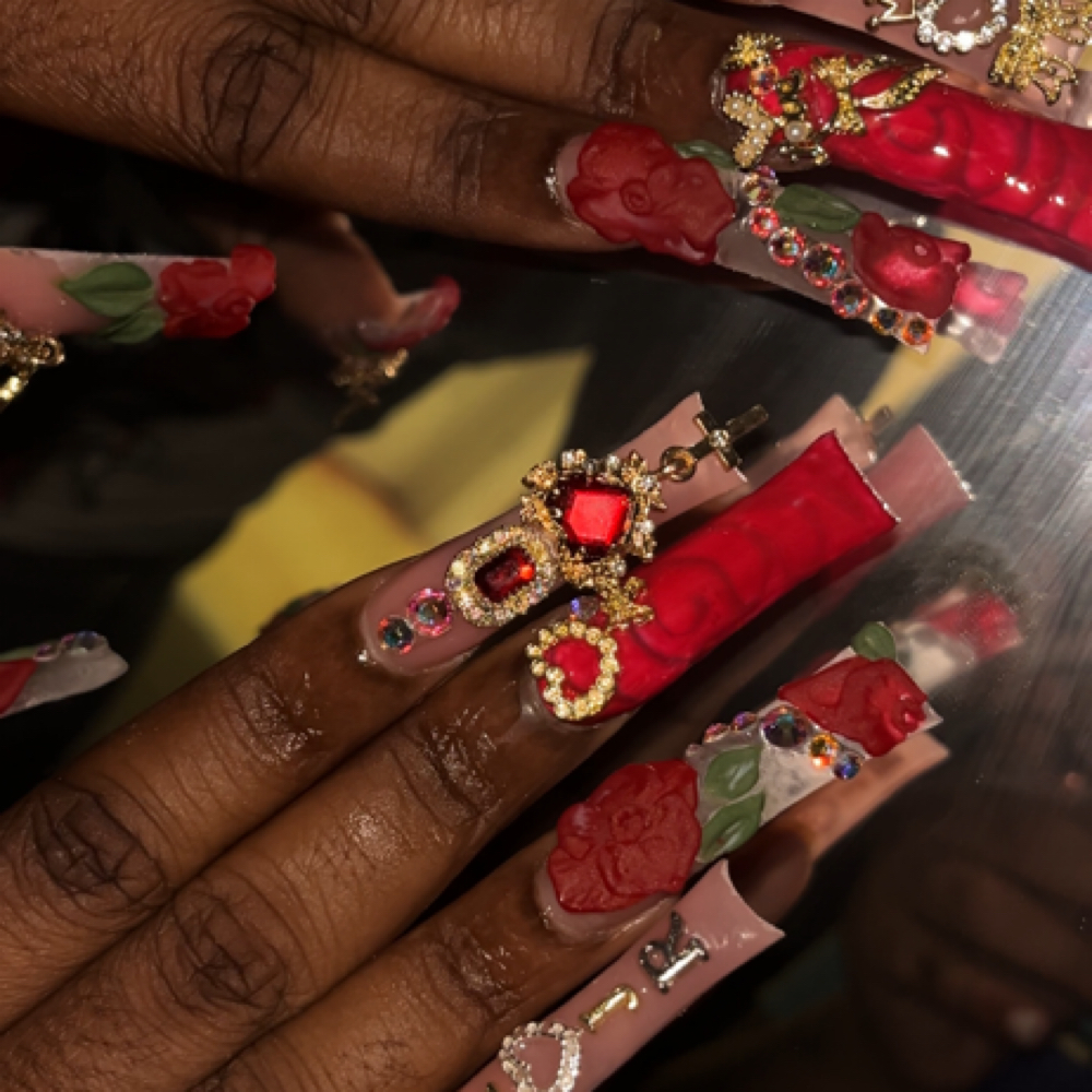 L/XL Freestyle at Nessasnailgallery in Jacksonville, FL