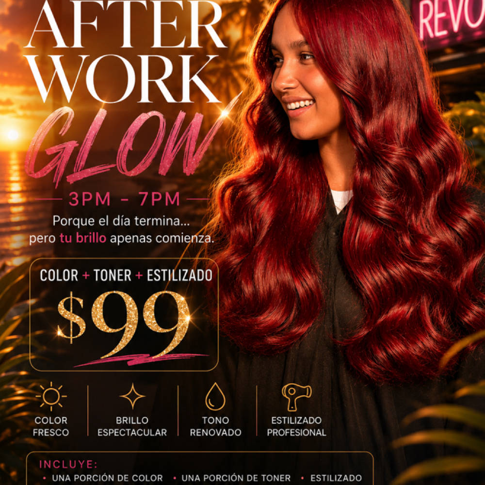 After Work Glow Solo Los Jueves! at The Revo Beauty Parlor in Carolina, PR