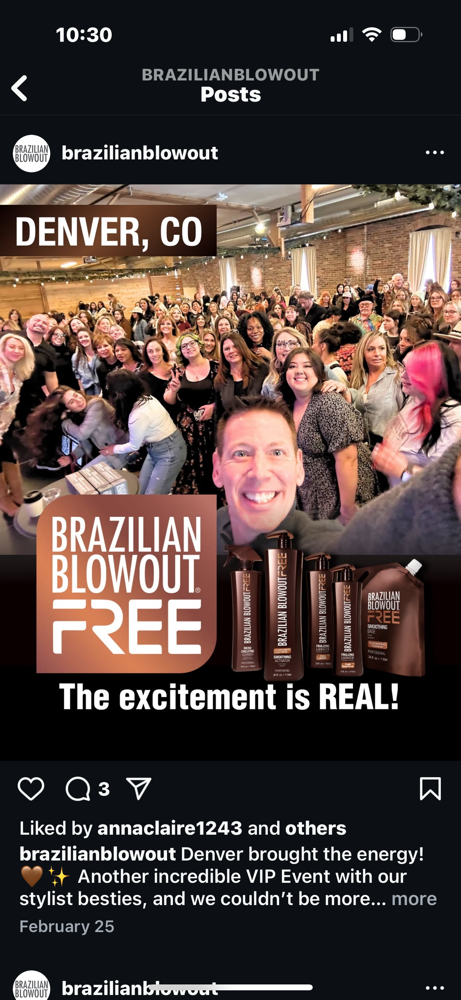 Brazilian Blow out