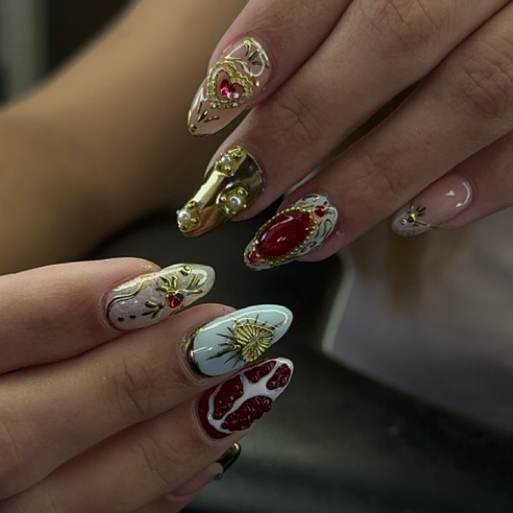 Add-On: 3D (6-10 Nails) at Anastacia’s Artistry in Houston, TX
