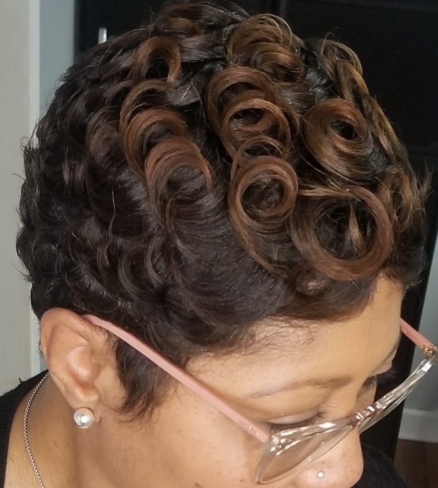Shampoo Style Short Hair