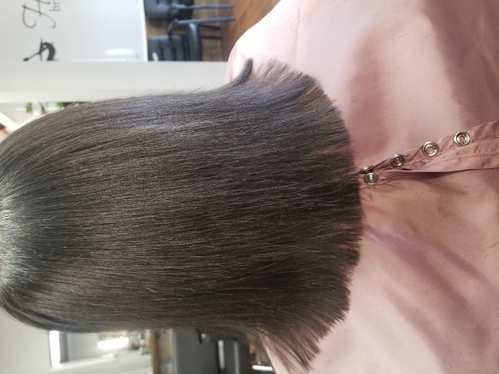 Silk Press (Above Shoulder Length)
