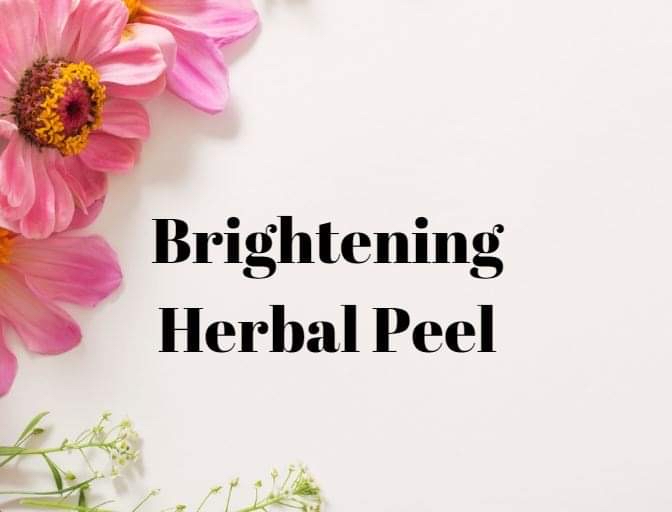 Brightening Facial Herbal Peel