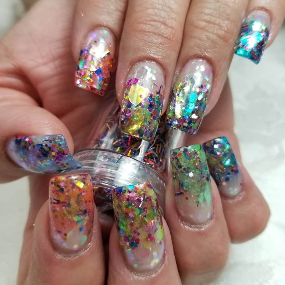 Encapsulated Glitter/Confetti/Mylar