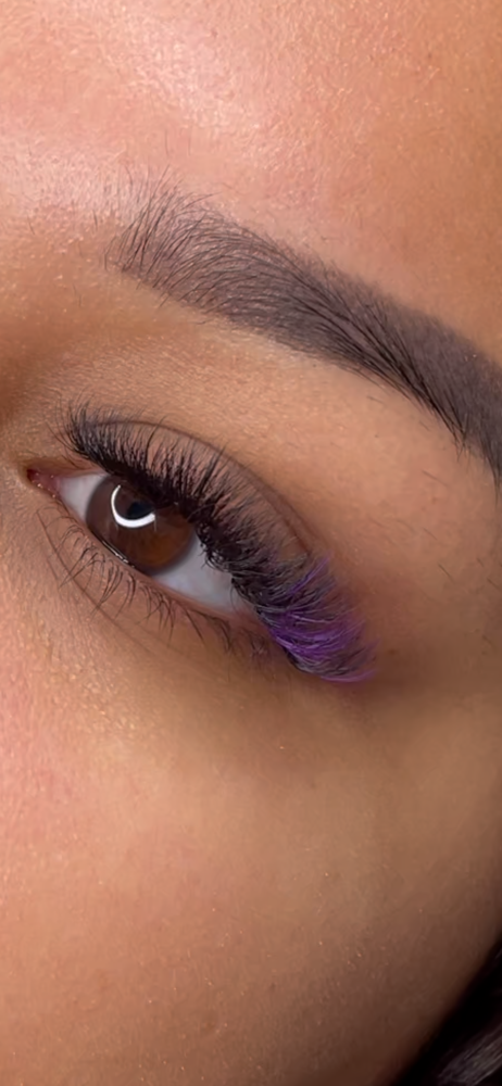 Colored Lashes