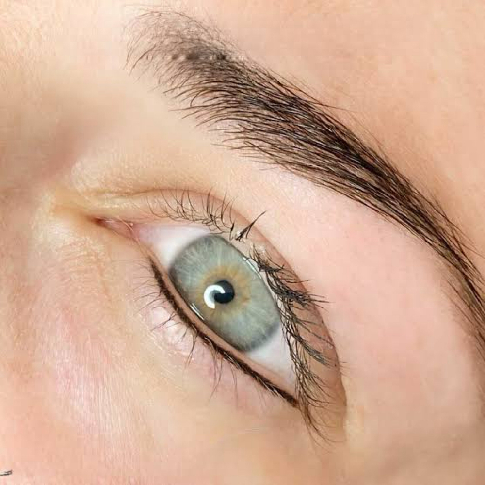 Lower eyelid permanent eyeliner (a at Feather Touch Permanent Makeup Spa in Kernersville, NC