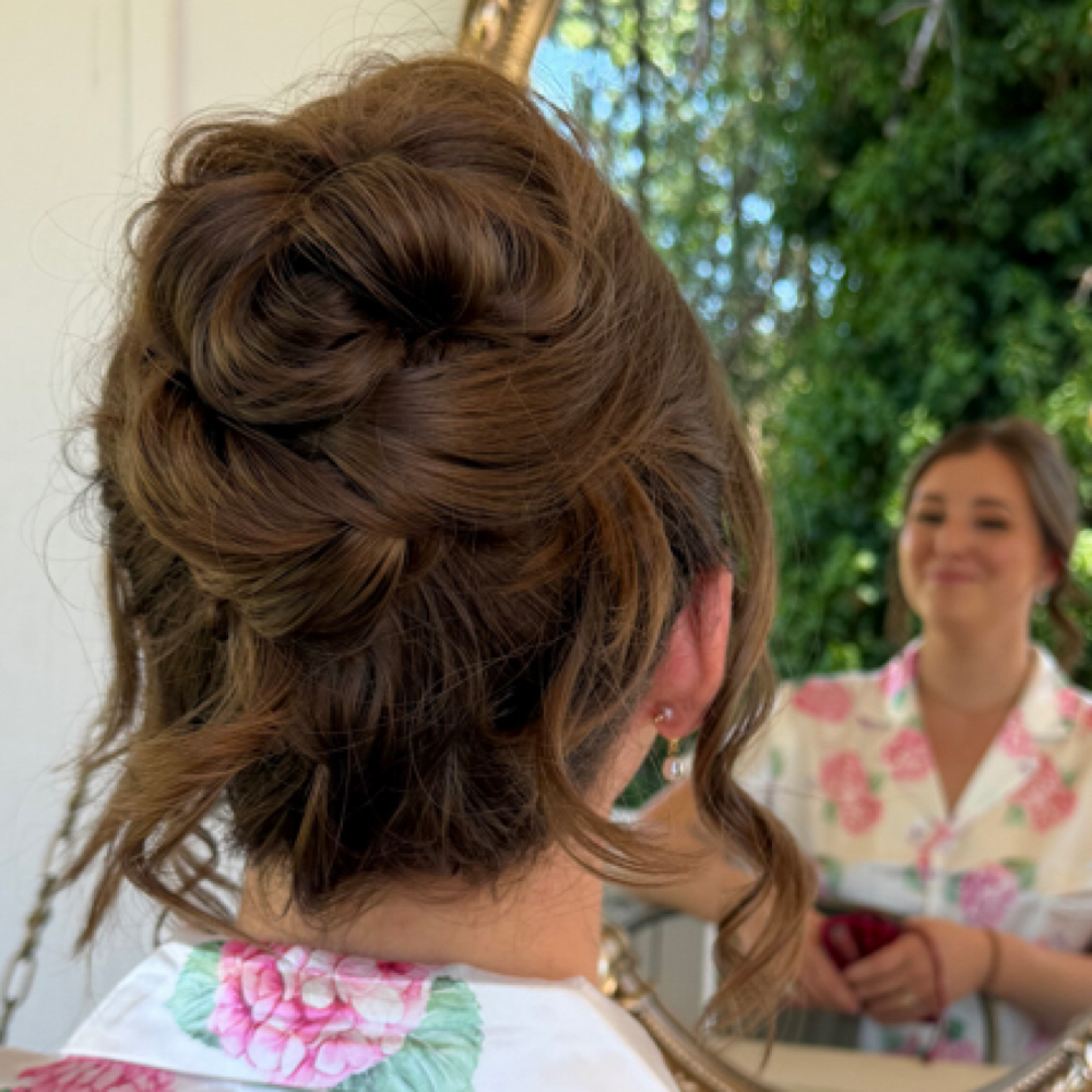 Upstyle at Hair by Emily Ray in Lakeport, CA