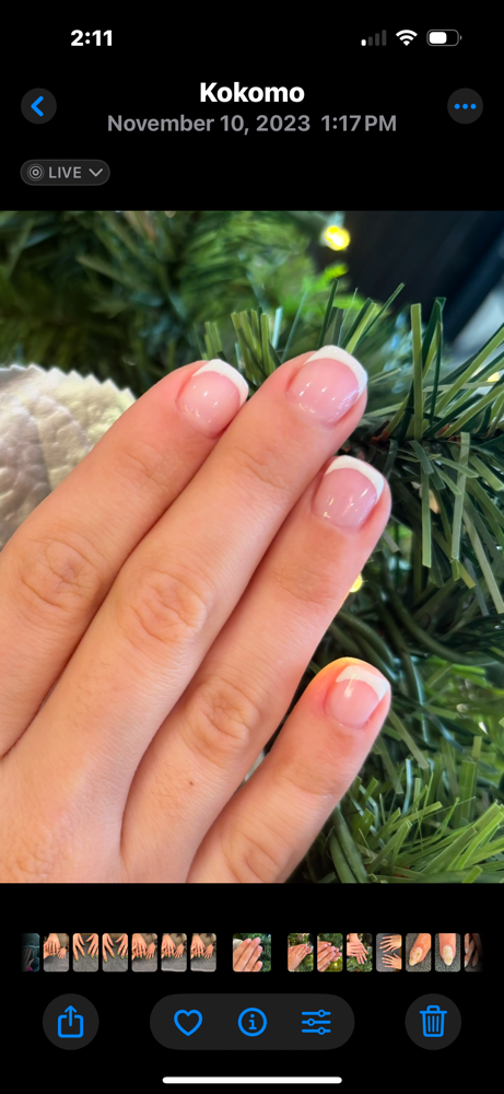 Gel manicure