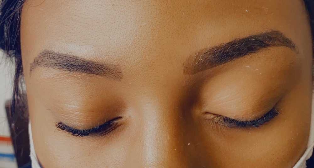 Brow Tinting With Waxing