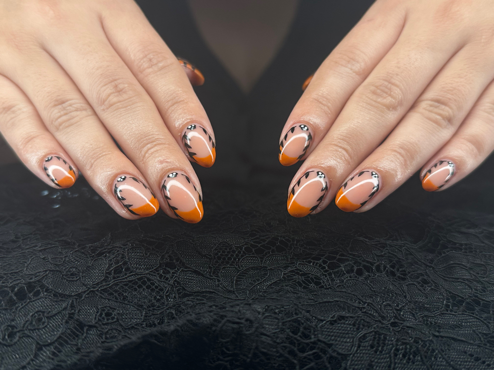 Hand Drawn Nail Art