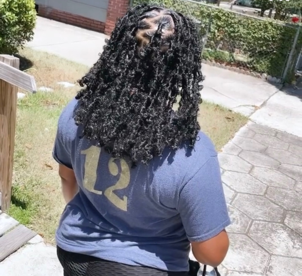 Butterfly Locs (shoulder length)
