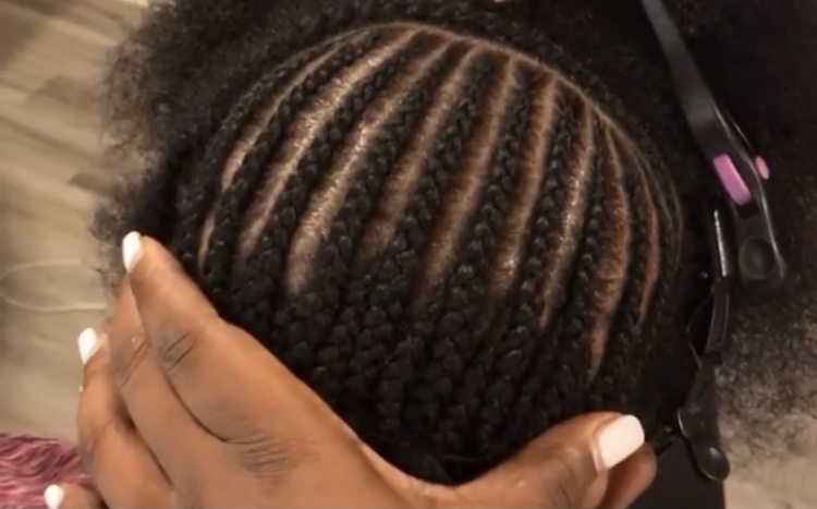 Braid Down For Sew-in