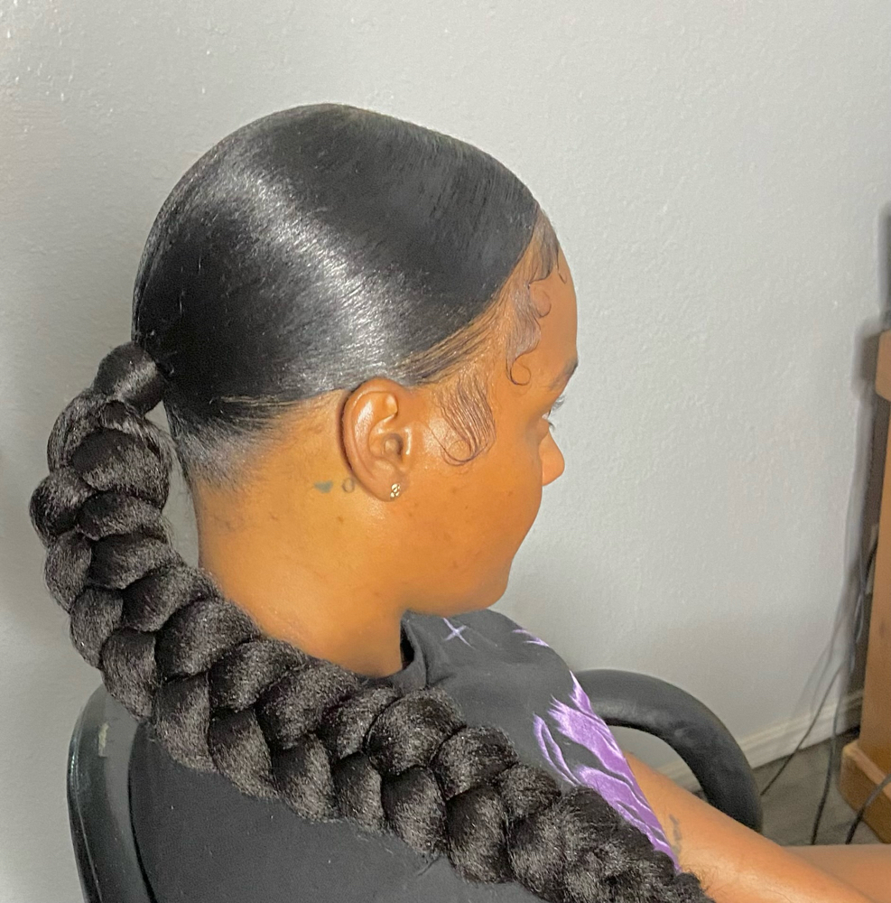Sleek Ponytail