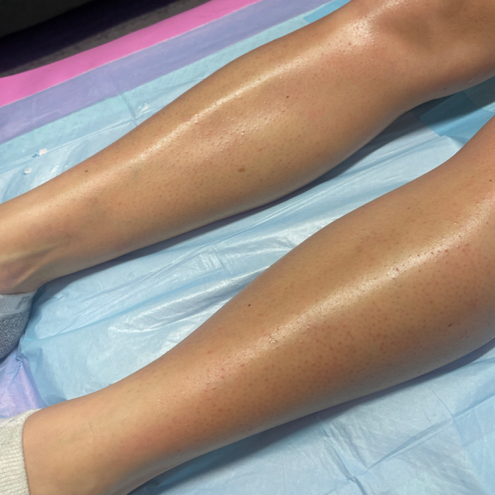 Lower Leg Wax Knee Down🤗 at Waxedbyhaley in Dover, OH