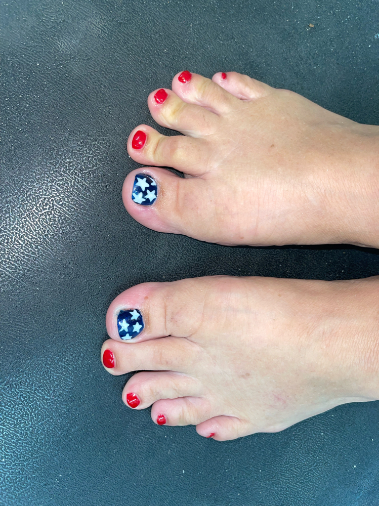 Gel Polish On Toes