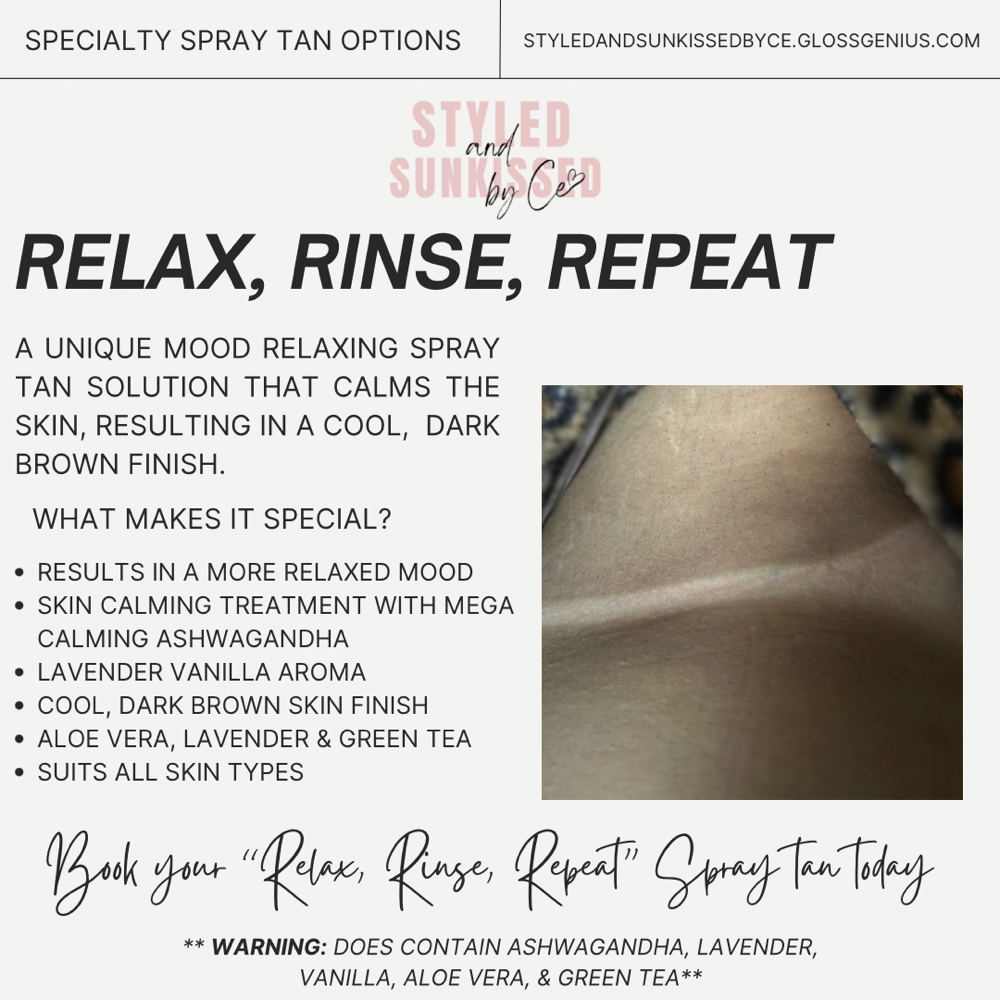 Relax, Rinse, Repeat