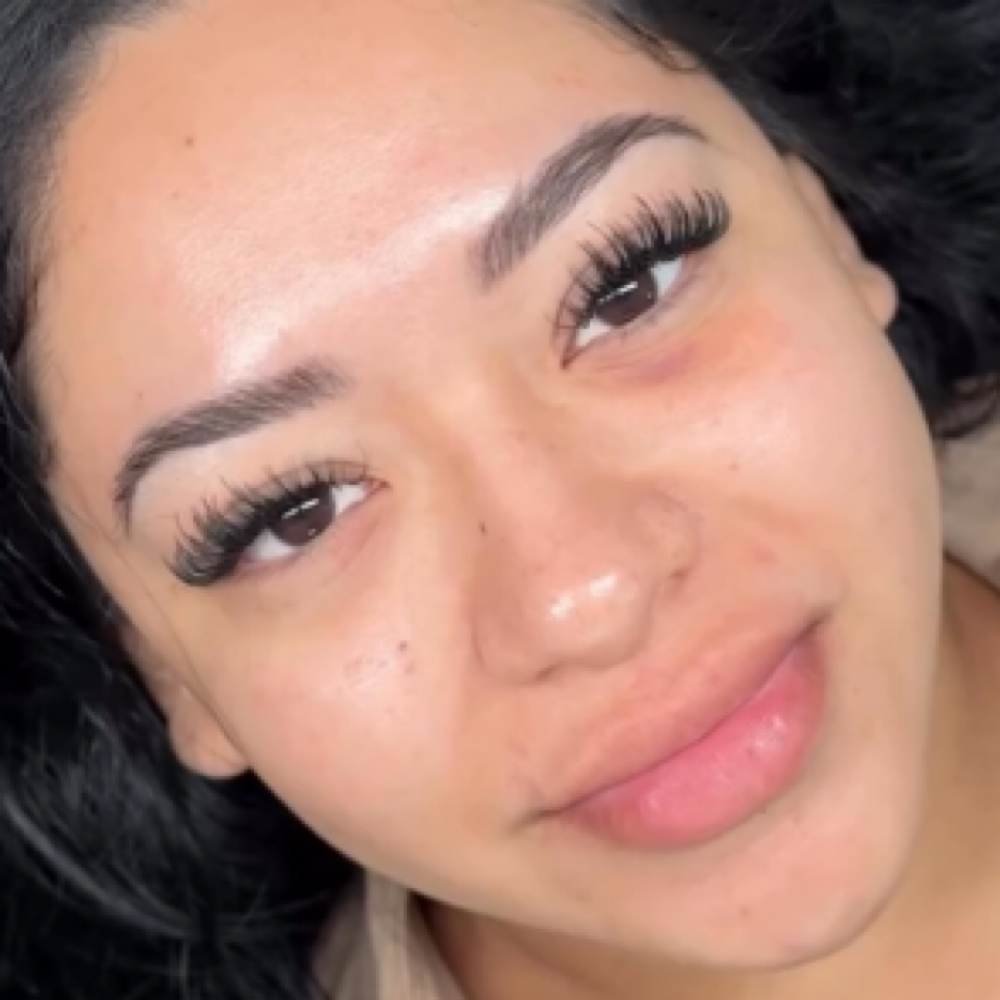 Wispy volume set at Marie’s Brows And Lashes in Tyler, TX