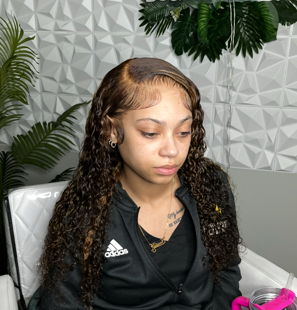 lace front wig install