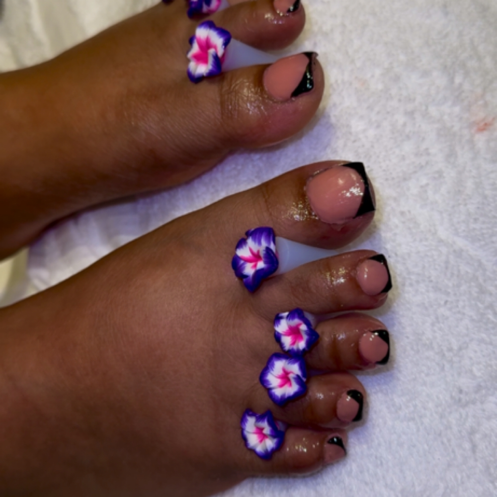 Pedicure w/ Polygel Overlay at Opulence Beauty Bar in Aliquippa, PA