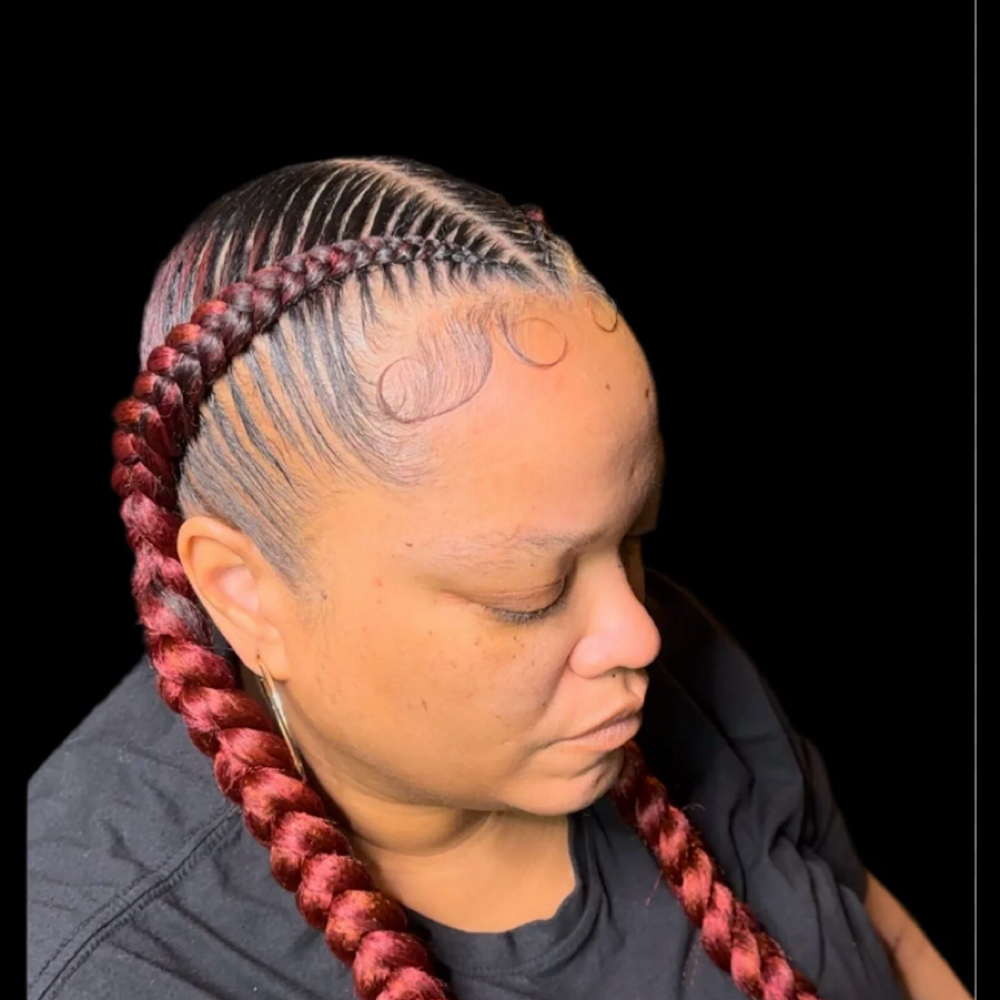 Women Stitch Braids