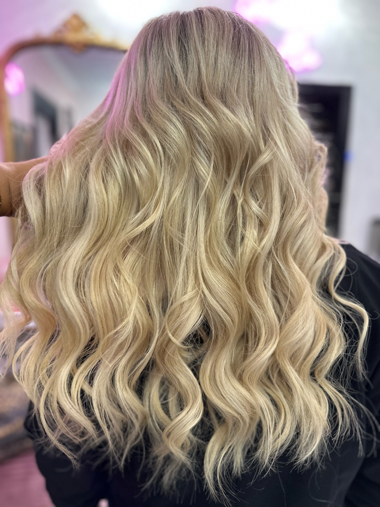 Long Hair Cut Wash And Style