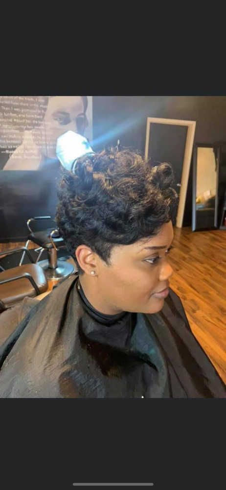 Shampoo, Cut & Style(Relaxed Hair)