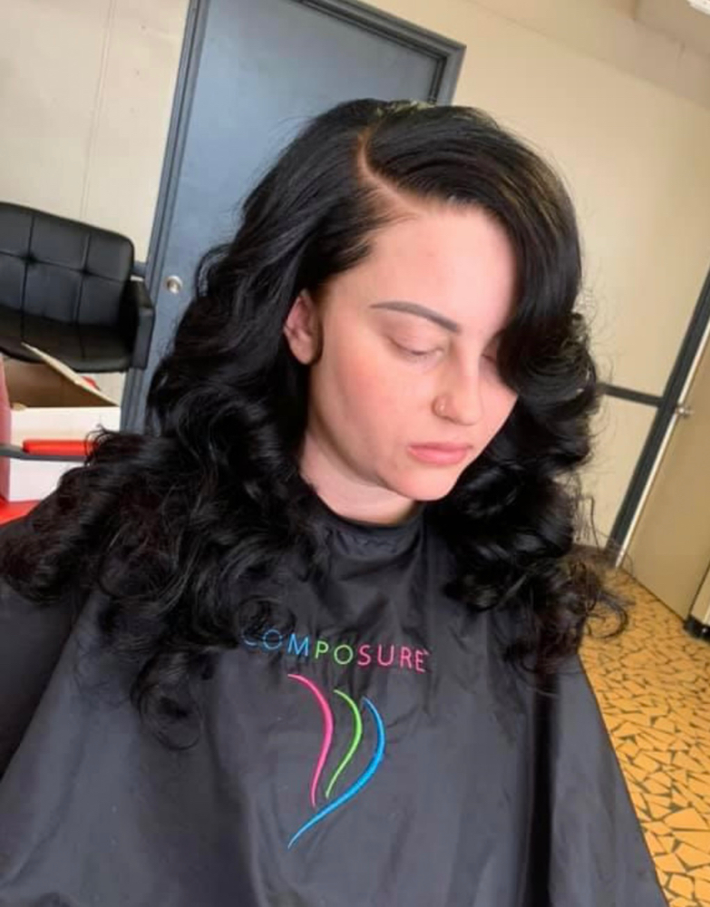 Shampoo&Style(Relaxed Hair)