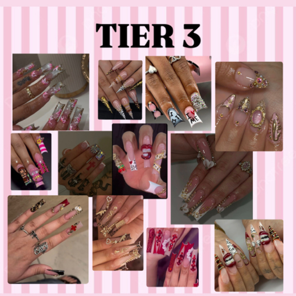 Tier 3 at B3LIKA NAILS in Fargo, ND