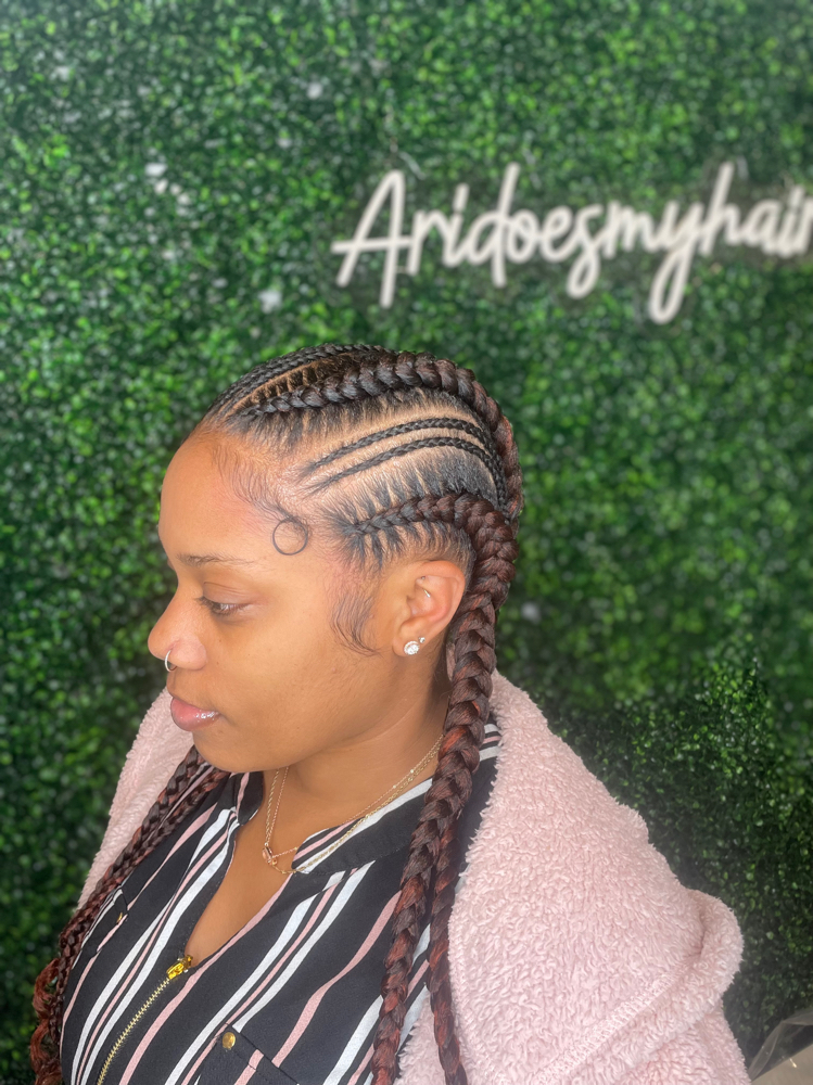 4 Feed-in braids