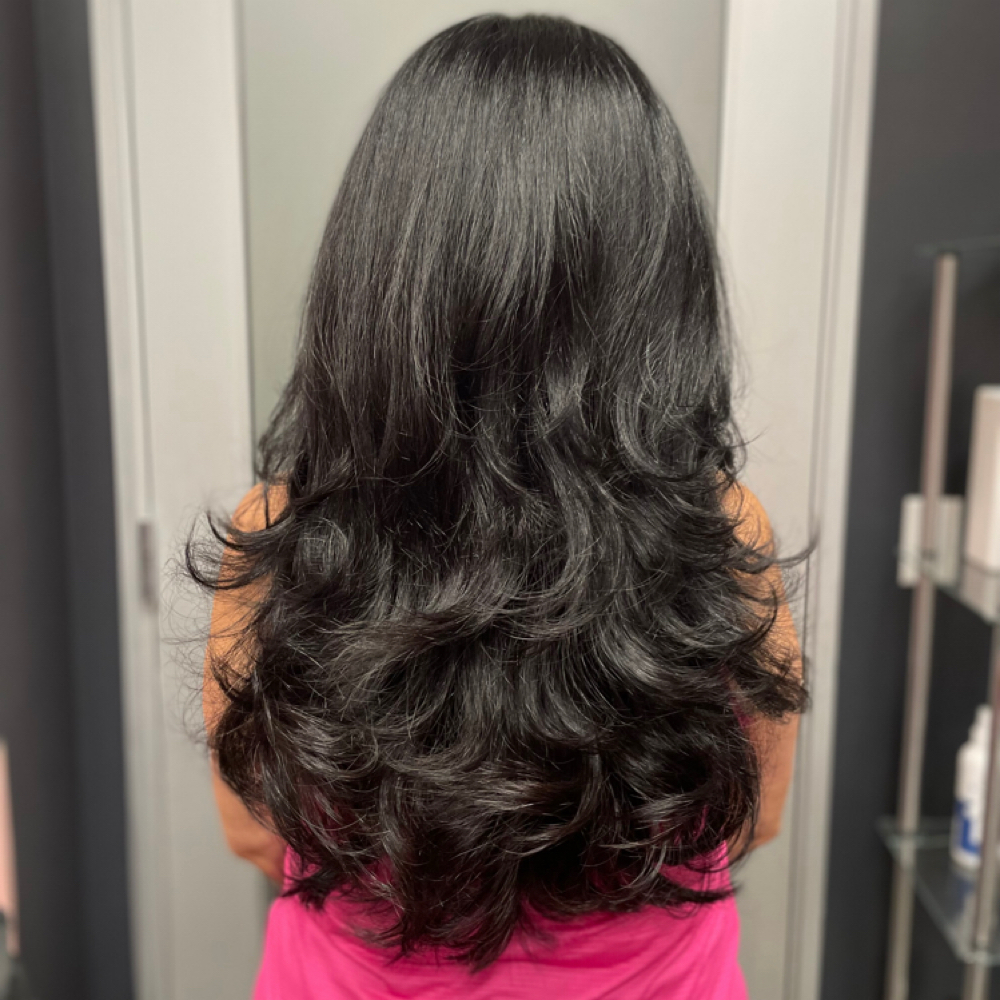 Blow Out at Shear Vegan in Upland, CA