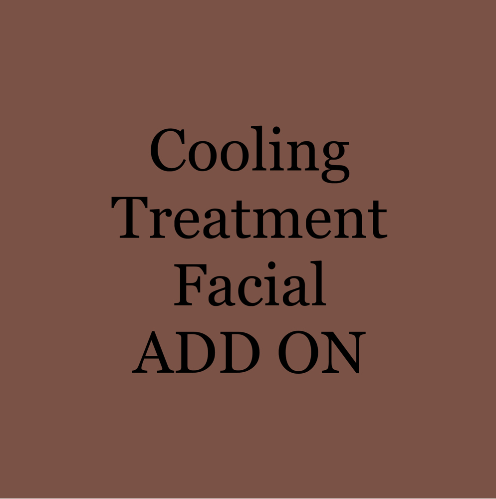 Cooling Treatment Facial Add On