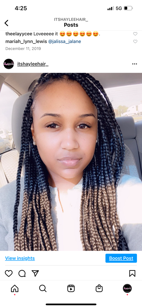 Box Braids (medium)