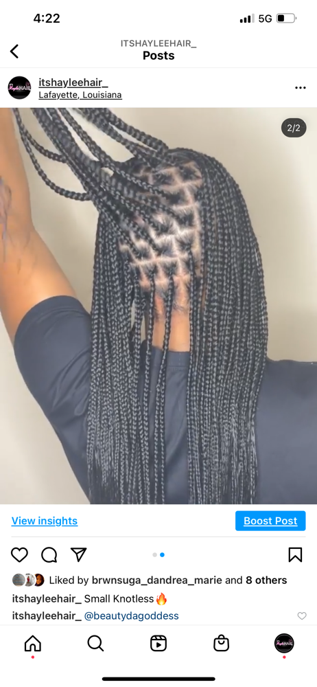 Knotless Small (Lowerback)