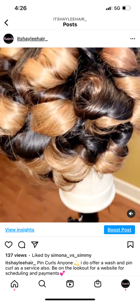 Pin Curls