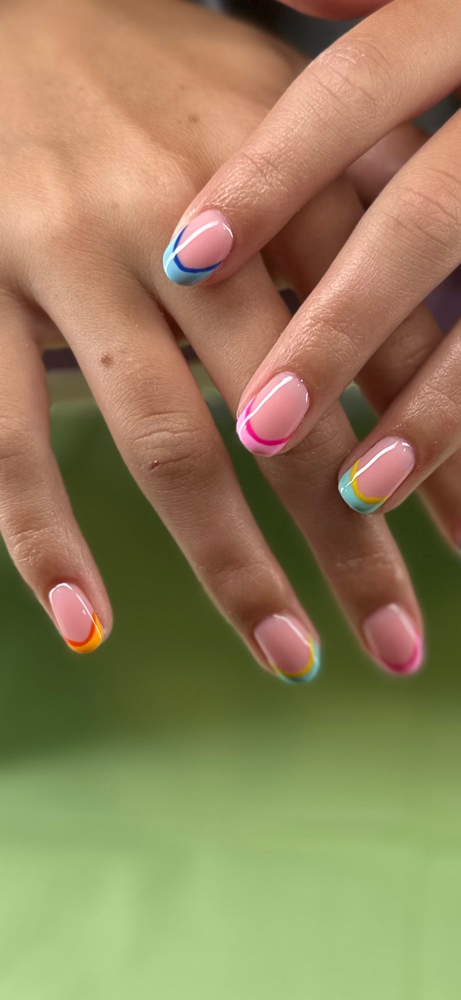 Structured Gel Mani