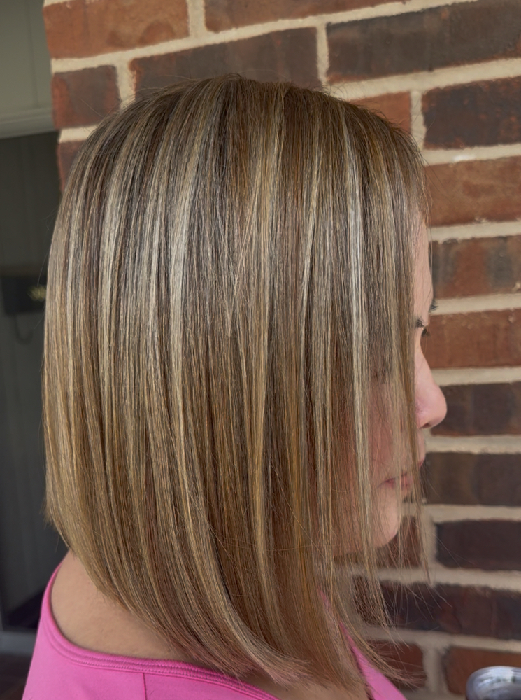 Partial foil w/ color