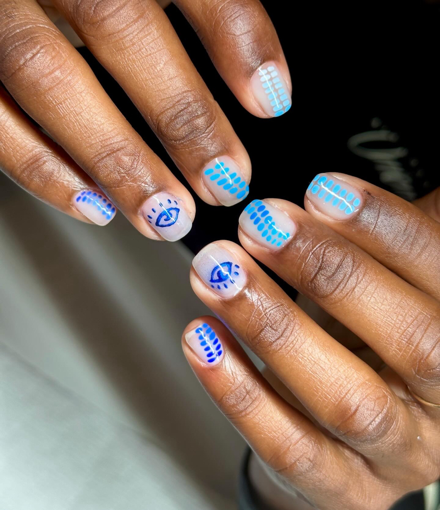 Structured Gel Mani