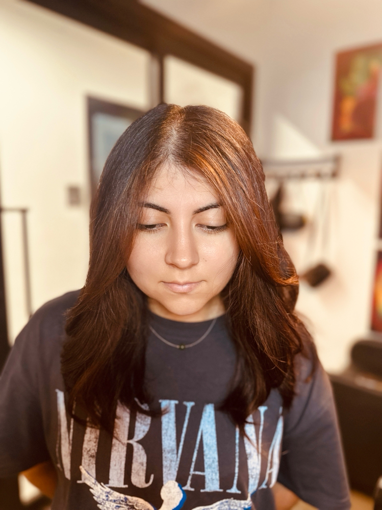 Womens Haircut W/ Blowout