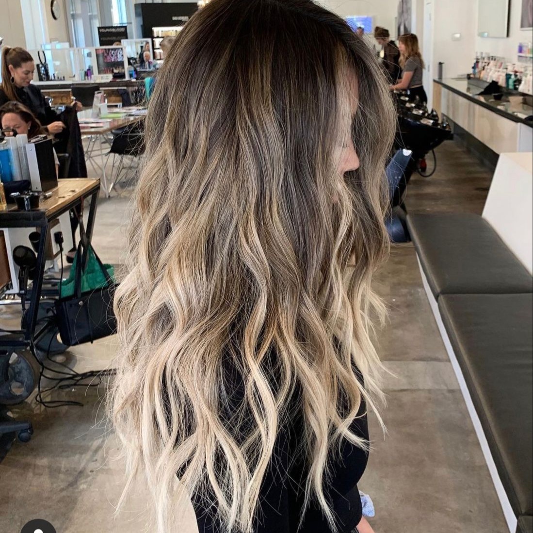 Partial Balayage at IMPRESS Aesthetic's, Beauty + Wellness Center PLLC in Lakewood, WA