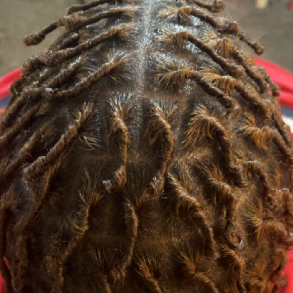 Starter locs at J.Marie's Locz And Keyz LLC in Dudley, GA