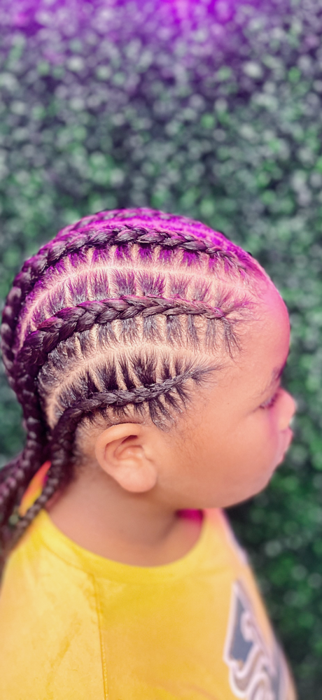 Kids 6 Stitch Braids