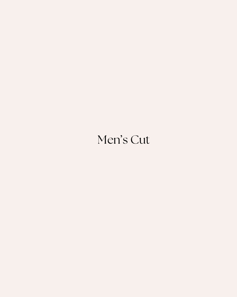 Mens Cut