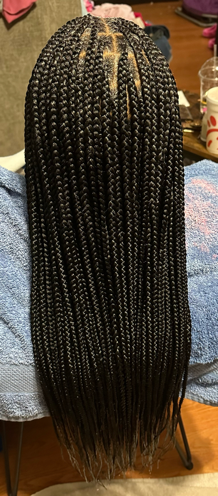Extra Long Med Knotless Box Braids