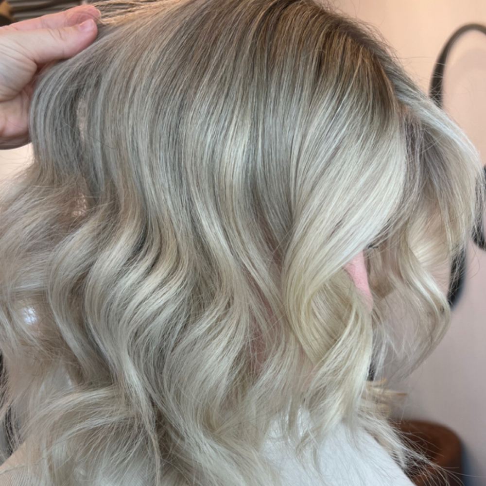 Full Custom Foil, Toner, Haircut at Antheahairstudio in Newtown, PA