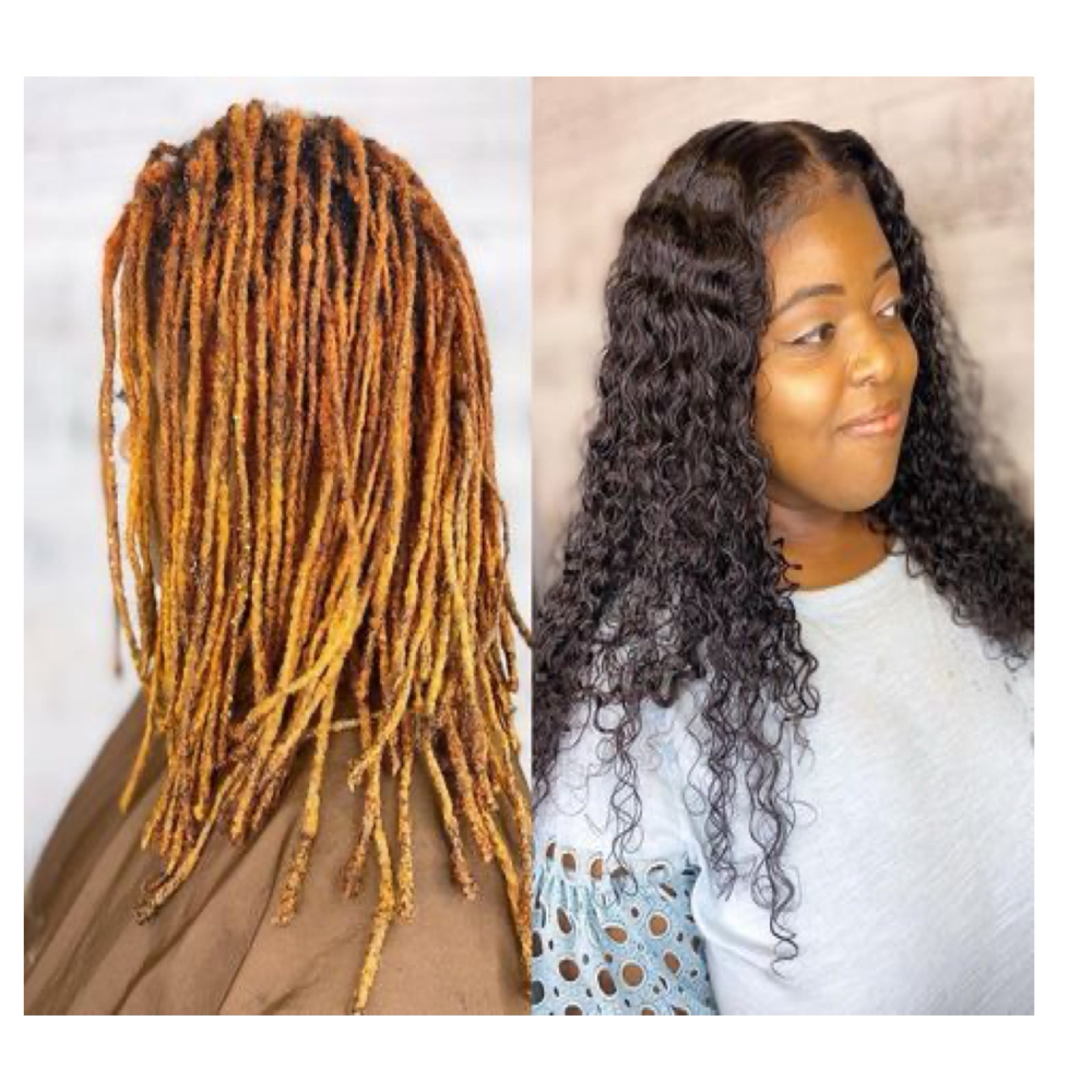 Lace Closure Quick Over Locs