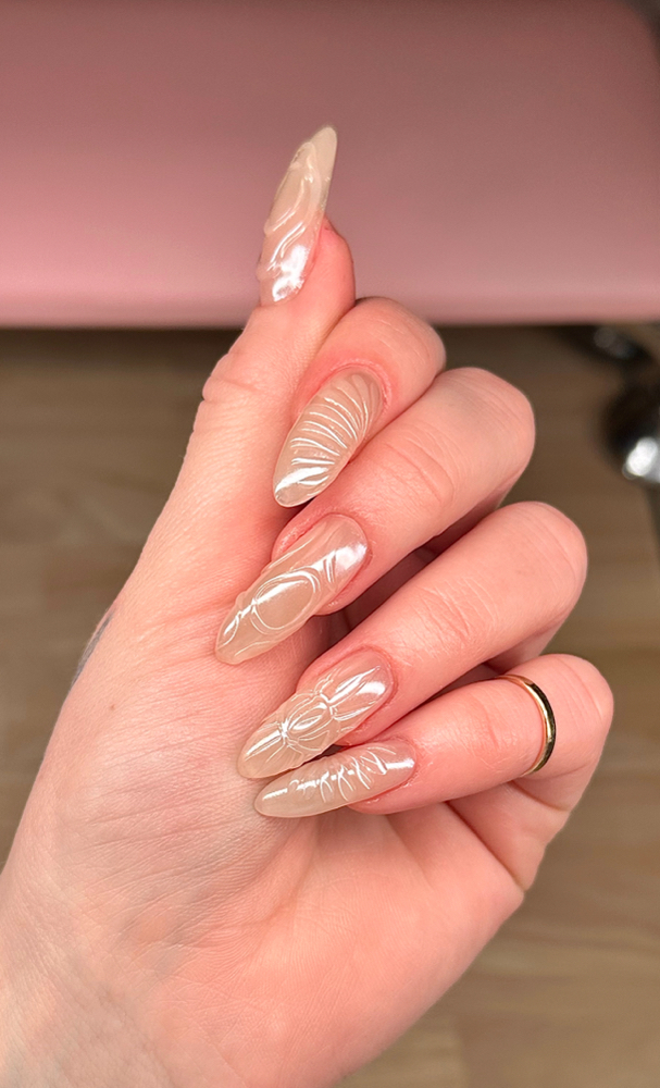 Structured Gel Overlay