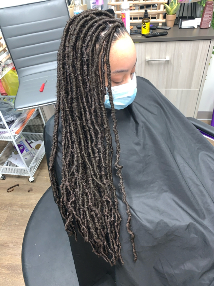 Soft Faux Locs (Mid-Back/Waist Length)