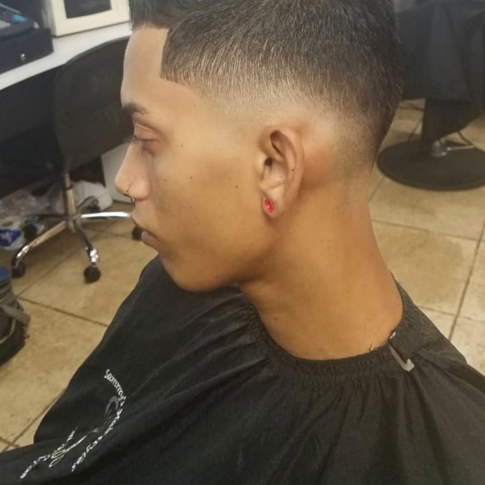 Fade/Taper Haircut at Sammy's Hairstyle Studio in Cary, NC