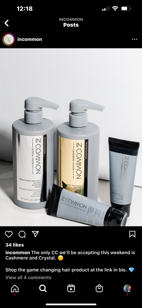 Crystal Cashmere Treatment